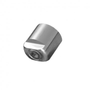 Stopper til skinne på skrå væg 